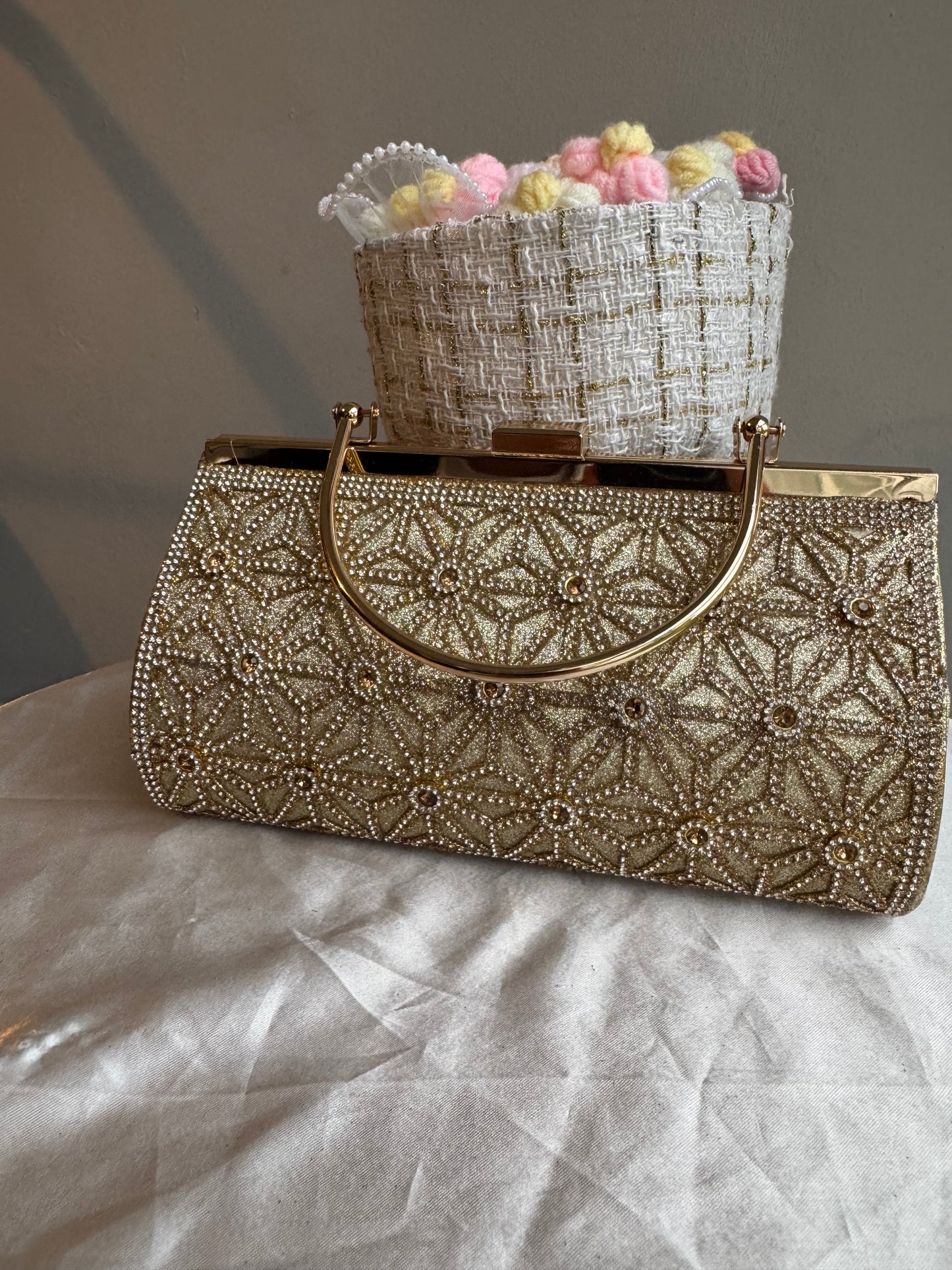 Gold Clutch Bag - Design 1