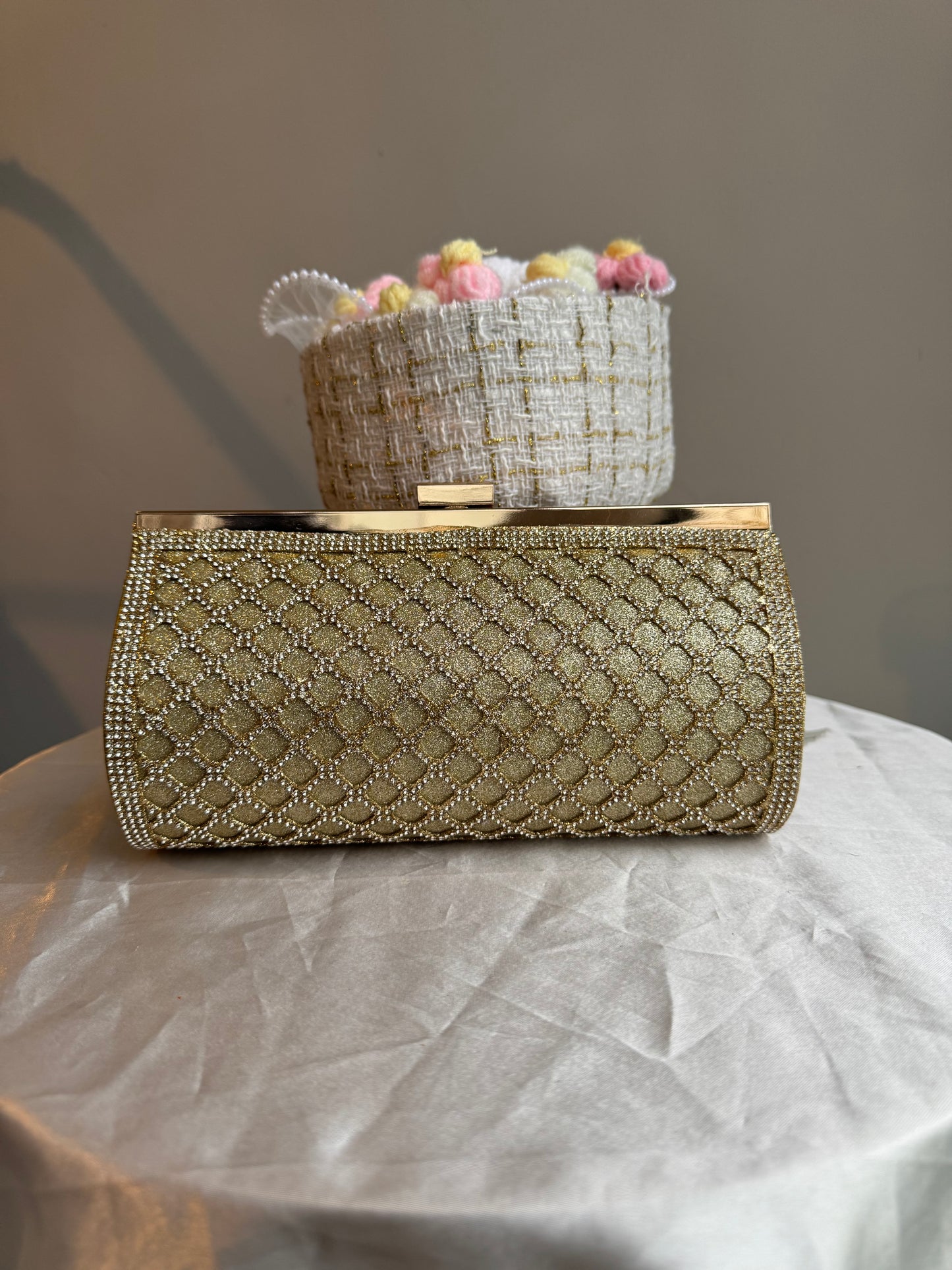 Gold Clutch Bag - Design 2
