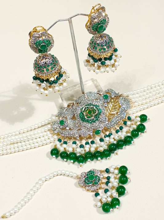 Full Choker Set - Green