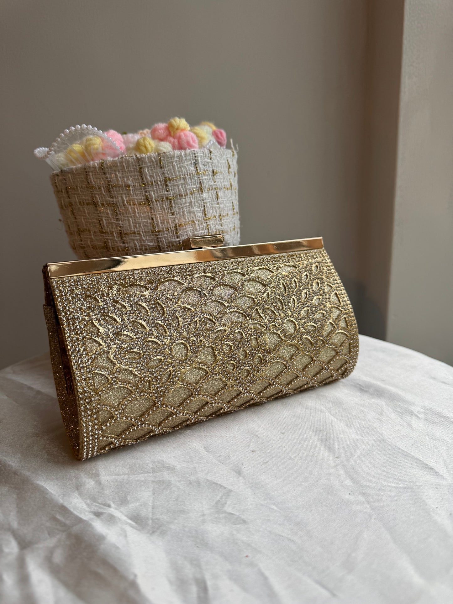 Gold Clutch Bag - Design 3