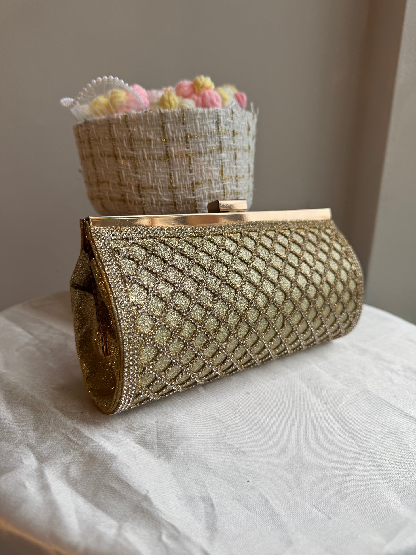 Gold Clutch Bag - Design 2