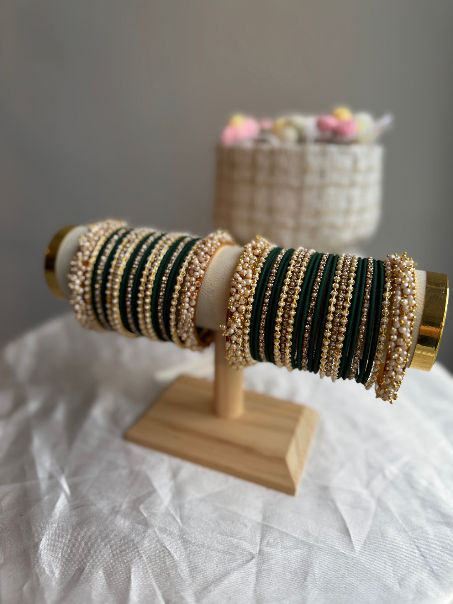 Bottle Green Luxury Bangles