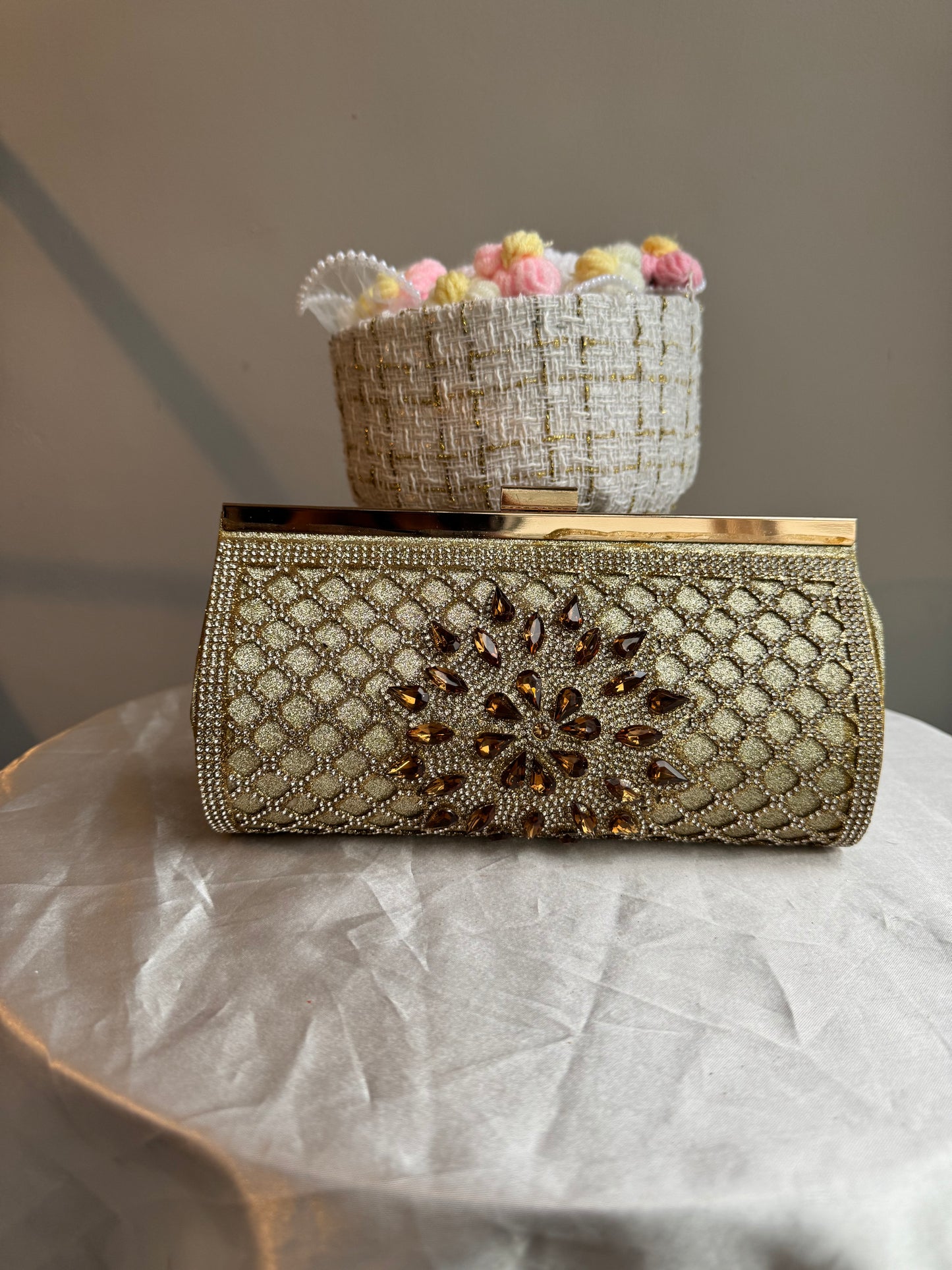 Gold Clutch Bag - Design 2