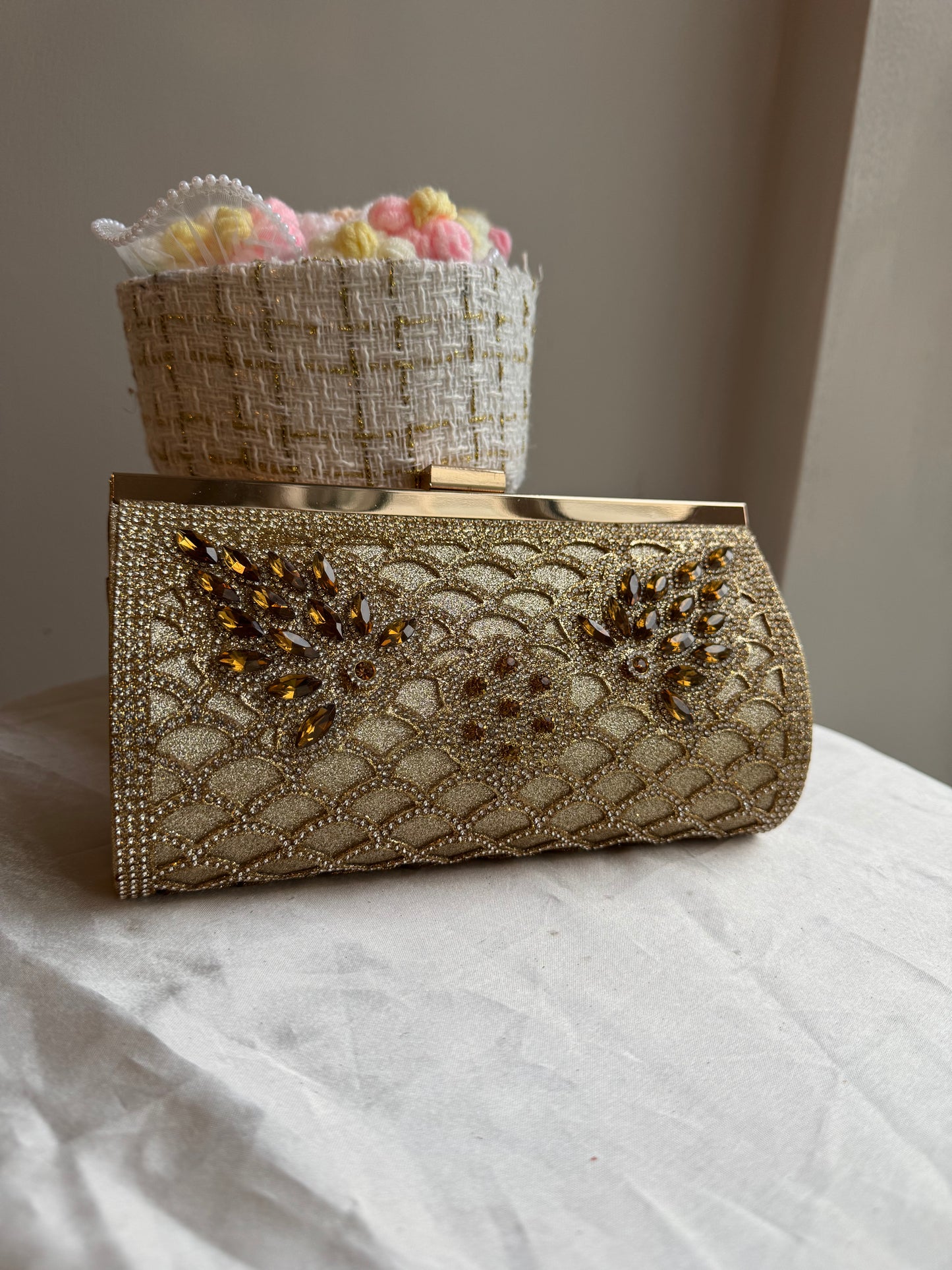 Gold Clutch Bag - Design 3