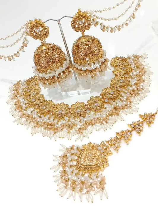 Full Bridal Set (Gold Apricot)